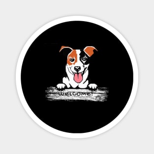 Jack Russell Welcome Magnet